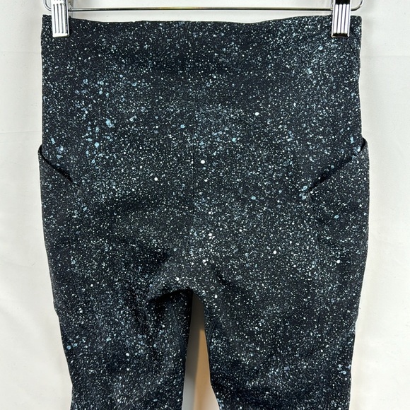 Lululemon Lead the Pack Crop‎ 23" Mineralize Multi Black Blue Leggins Size 6 - Picture 10 of 14